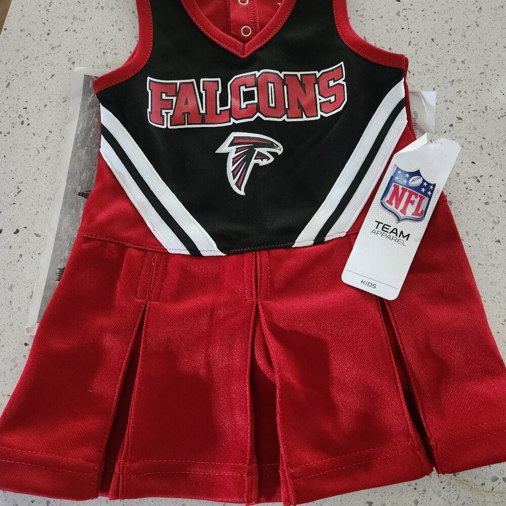 NFL Atlanta Falcon Infant Girls Dress 12m